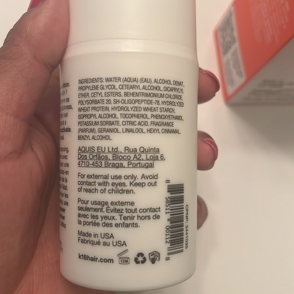 K18 leave in mask used - Picture 4 of 7